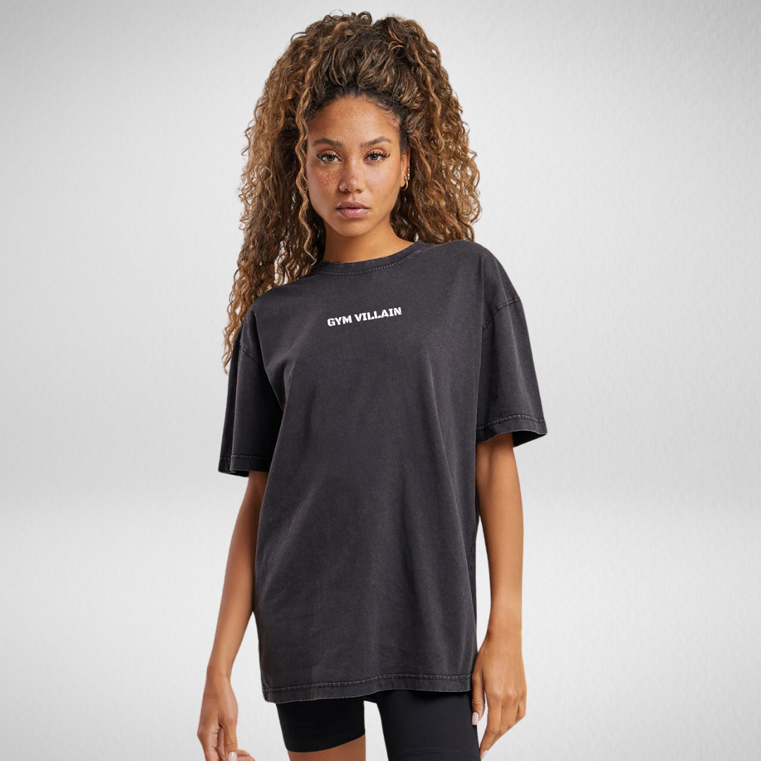 Oversized Acid Wash Tee