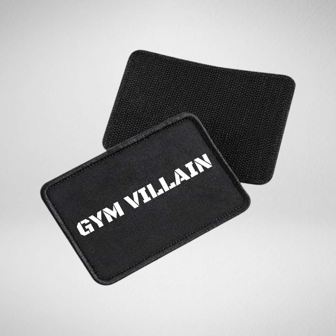 'GYM VILLAIN' Patch (changeable trucker patch)