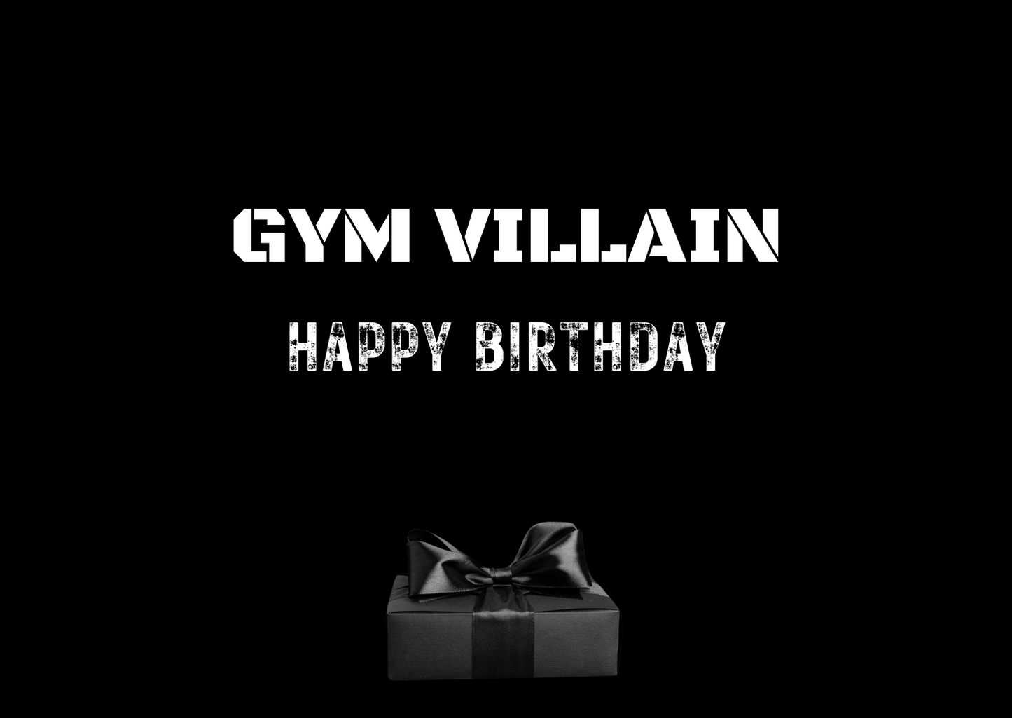 THE VILLAIN GIFT CARD